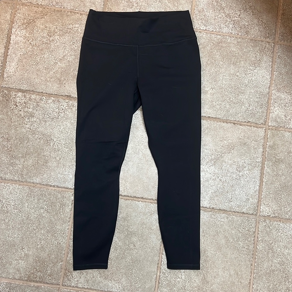 FABLETICS DEFINE HIGH WAISTED LEGGING LARGE 10 black